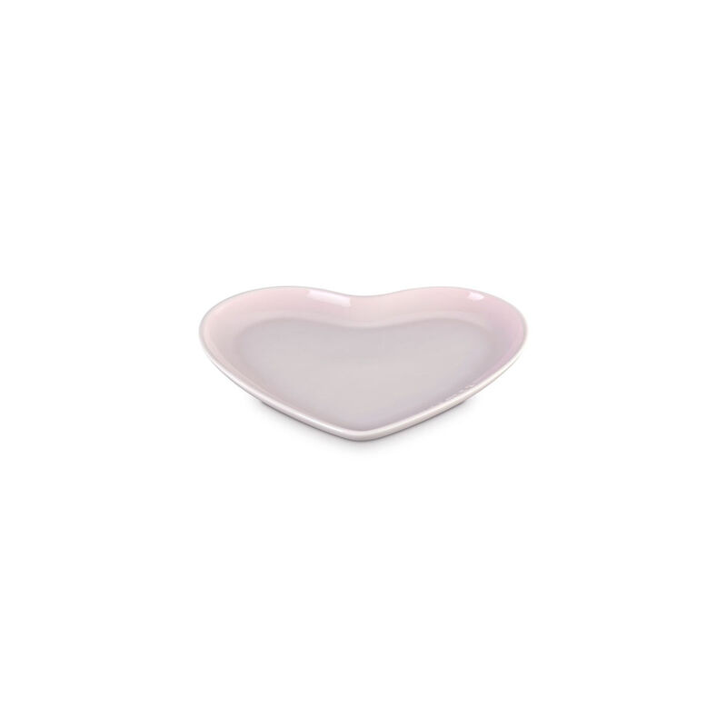 Le Creuset Stoneware Heart Plate 23cm image number 0